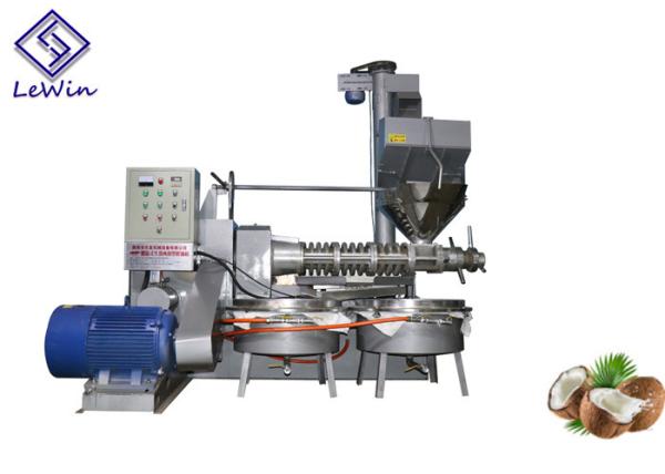 380 V Voltage Cold Press Expeller Machine Coconut Oil Extractor 1980 Kg Weight