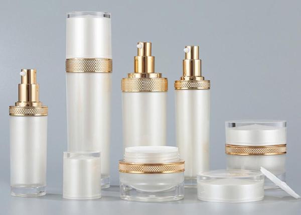Facial Essence Packaging Acrylic Bottle And Jar PMMA  30ml Serum Bottle