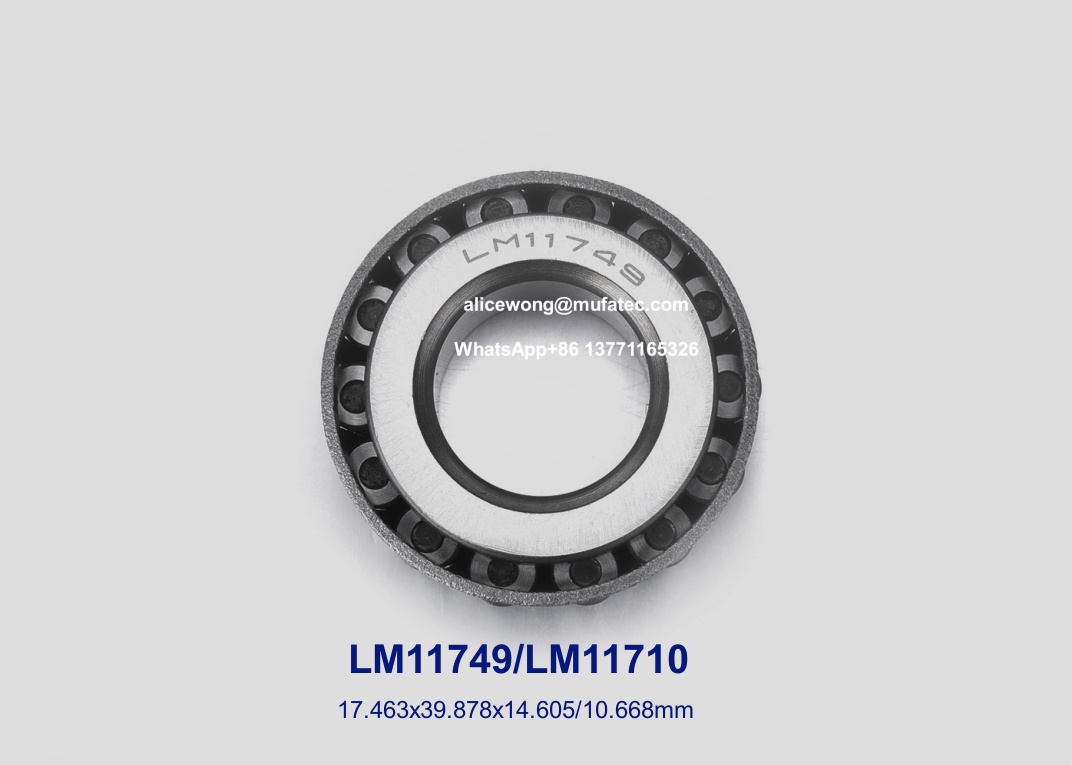 LM11749/LM11710 LM11749/10 автомобильные подшипники дюймовые конические роликовые подшипники 17.463*39.878*14.605/10.668 мм