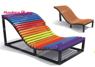 Commercial  Recycled Outdoor Park Benches , Modern Garden Outdoor Leisure Chairs