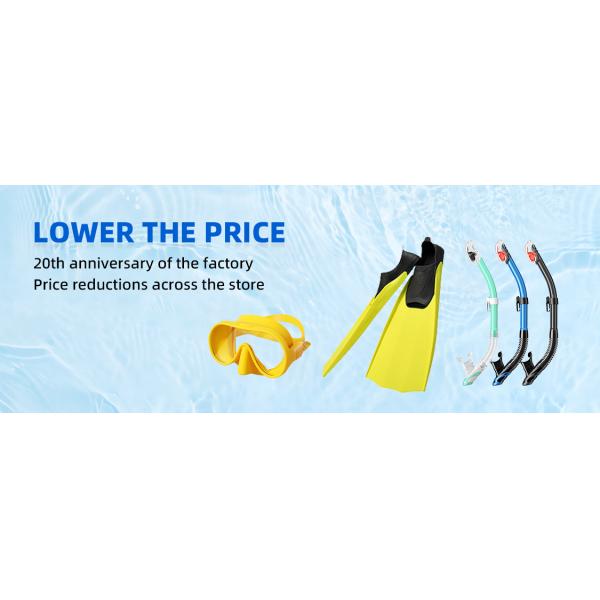 Tubo de respiración submarina de silicona para accesorios de buceo