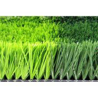 gazon synthétique d'herbe artificielle du football de 45mm pour le plancher Diamond Yarn de terrain de football