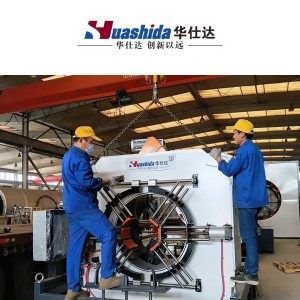 HDPE Plastic Jacket Pipe Pre-Insulated Pipe Casing Extrusion Line
