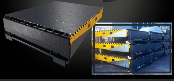 Dock Door Levelers Workshop Automatic Dock Plate 25000-40000LBS Safe Design Foot Pedal Control