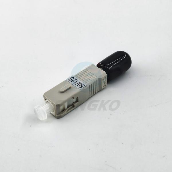 ST PC Female To SC UPC Male Fiber Optic Adapter Multi Mode 50/125um