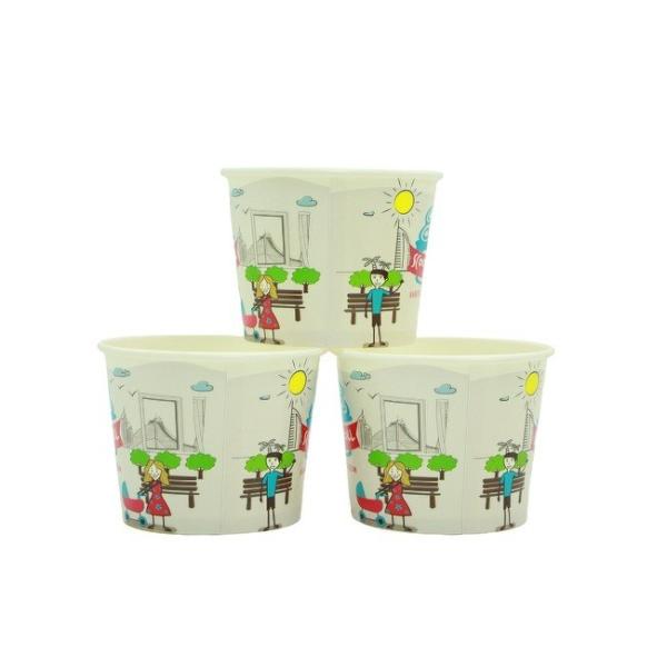12 Oz Eco Friendly Ice Cream Cups Paper Ice Cream Bowls With Printed