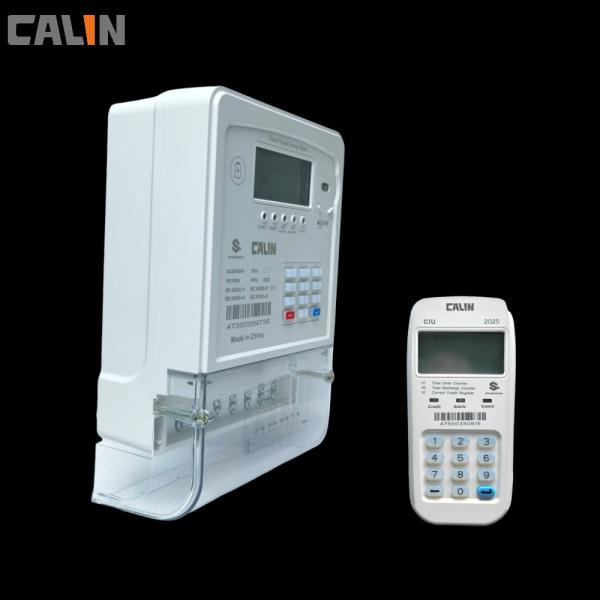 Interoperable AMR AMI Wireless Electricity Meter , Electricity Prepayment Meter