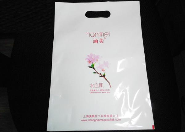 Double Layer OPP PE Custom Printed Shopping Bags For Cosmetic Product