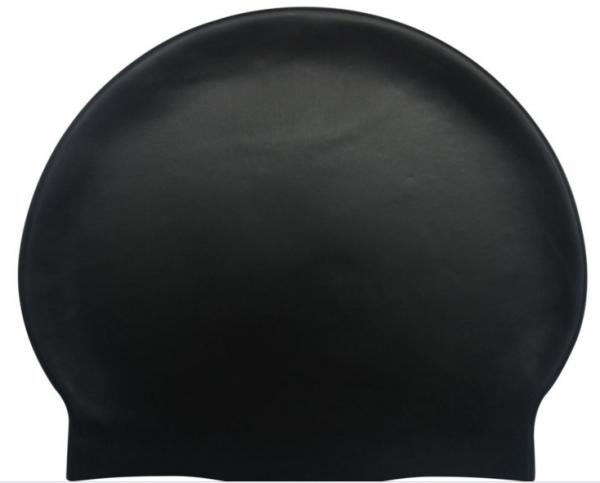 Fashion Bathing Silicone Rubber Parts , Colorful Adult Waterproof Swimming Hat