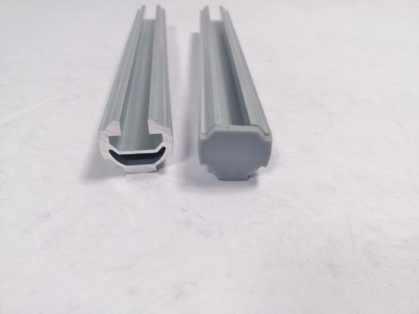 Couvercle en plastique gris pour raccords en aluminium AL-47