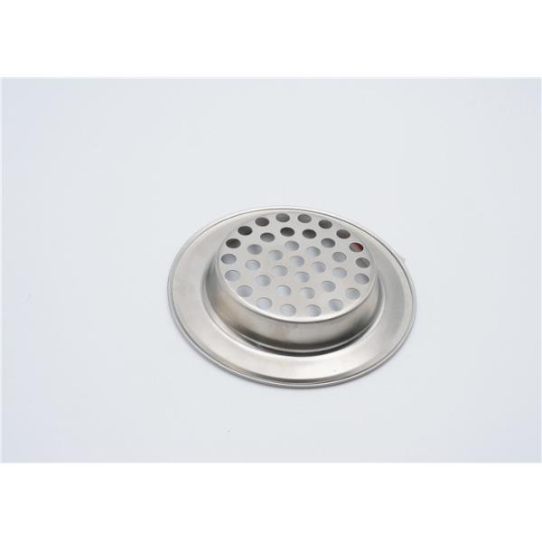 Silver Stainless Steel Sink Strainer Good Filter Effect Corrosion Resistance