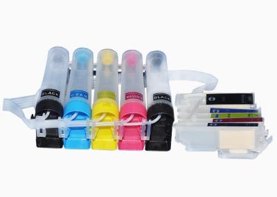 Permanent Chip Epson XP600 T2730 Printer Bulk Ink System Cyan / Magenta