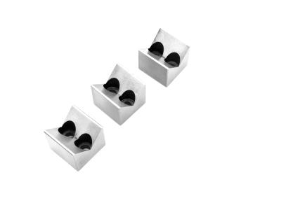 Black Plated Titanium Grinding Parts , High Precision Components High Flatness