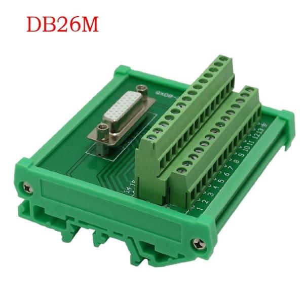 DB26 Female Header Breakout Board Terminal Block Connector Electronics-Salon Breakout Board