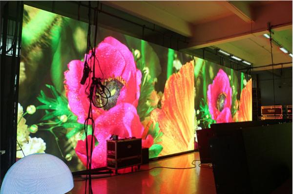 Full Color Steel HD LED Wall ,  Super Slim P4 LED Display Outdoor
