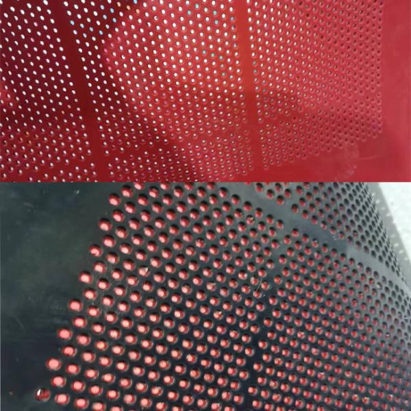 1m Thai Rubber Anti-Clog Screen 4-12mm Apertures 2x Durability