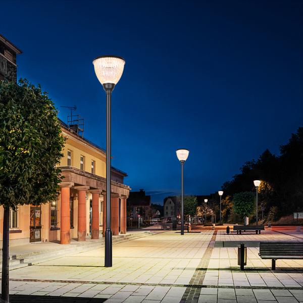 IP65 No Wiring  LED Solar Garden Lamp With Battery 3.2/26000mAh, Courtyard Decorative Solar Street Lights