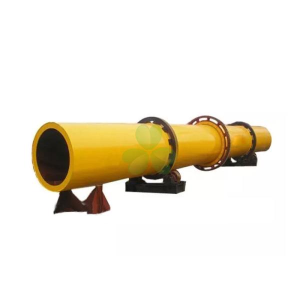 High Quality China Supplier Red Color Wood Chips Rotary Drum Dryer