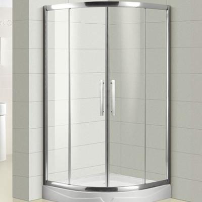 304 Stainless Steel Bath Shower Cabinet Black Chrome Aluminum Finish