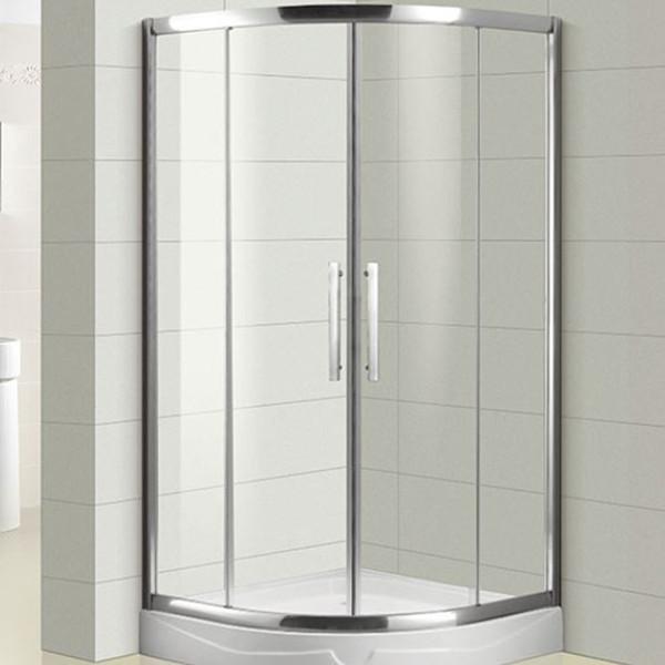 304 Stainless Steel Bath Shower Cabinet Black Chrome Aluminum Finish