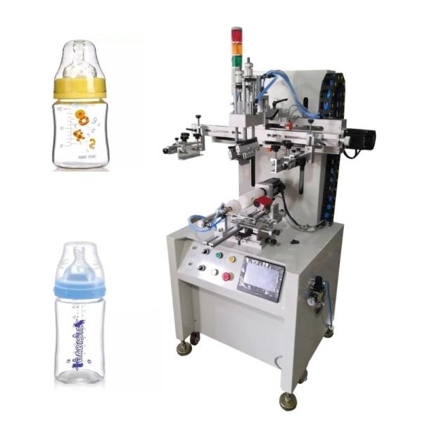 800P/H Bottle Screen Printing Machine Automatic Positioning Color Fixing