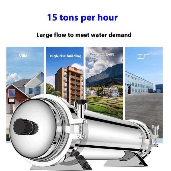 Horizontal Backwash Water Filter For Families Swimming Pools Factories