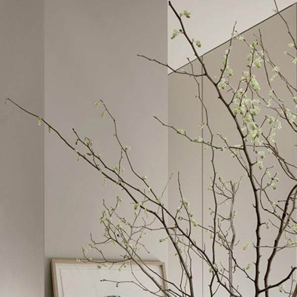 ornamentos interiores simulados de encargo artificiales de la planta de ramas de árbol de los 80cm