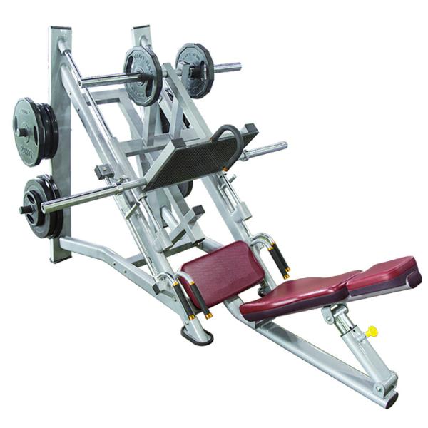 Commercial Gym Equipment Plate Loaded 45 Degree Leg Press Hack Squat Leg Press Machine