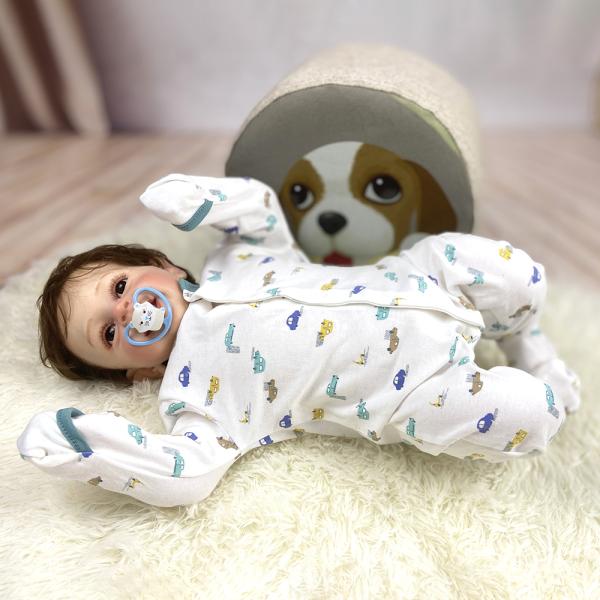 In stock Fold Hand and Snap Feet Design 100% Cotton Baby Romper Jumpsuit Baby Onesie Pajama