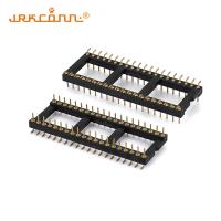 Dos filas de SMD IC enchufes de superficie montaje PCB mecanizado 2,54 mm Pitch macho a cabeza masculina