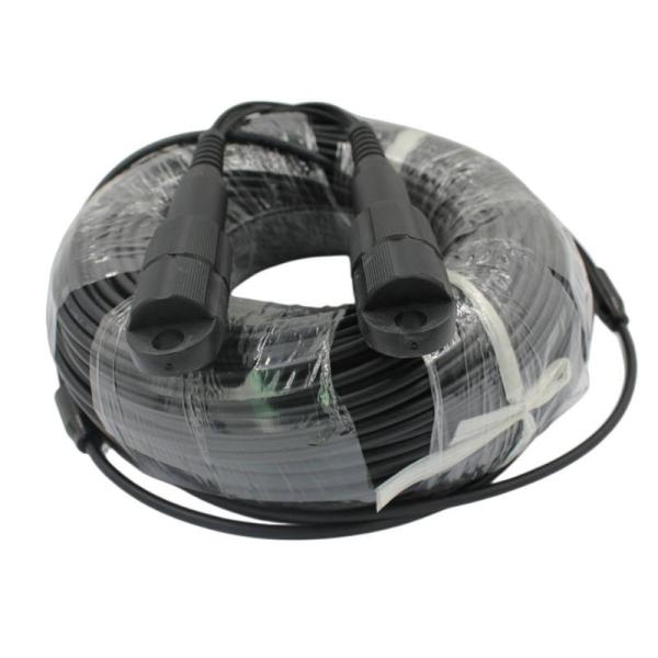 LSZH Jacket Armored Military Optical Cable Tactical Fiber Cable 3.0mm LC To LC