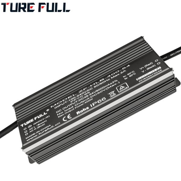 Black Dimmable Constant Current Led Driver Led Power Supply 36v Dual Aluminum