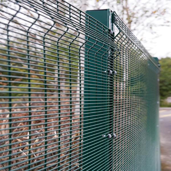 Galvanized South Africa 358 Anti Climb Clearvu Mesh Fence