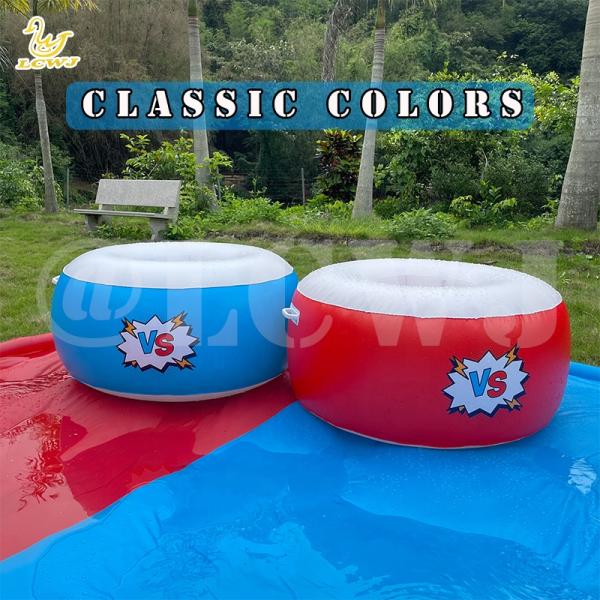 Ensemble de jeux extérieurs 120 pouces corps gonflable Sumo Balls pare-chocs pour les adultes avec enfants Splash Pad