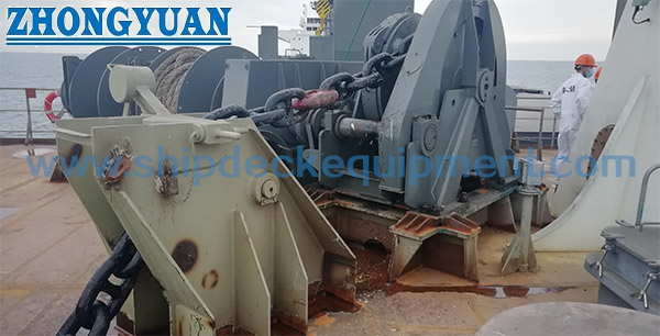 Тип корабль Адвокатуры ролика JIS F2031 стопора якорной цепи цепи причаливая оборудование