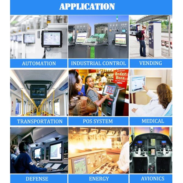 21.5 Inch Floor Standing Self Ordering Kiosk with 10-Point Capacitive Touch Screen and Optional Thermal Printer