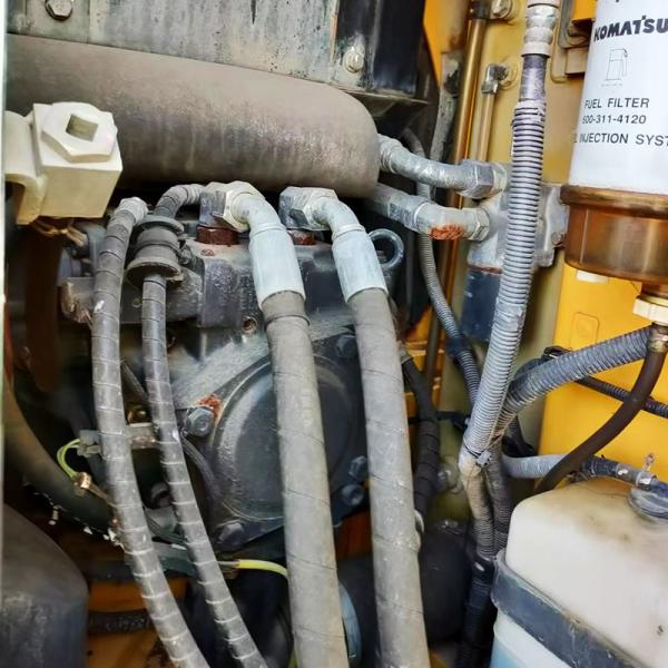 0.44m3 Second Hand Komatsu Excavator Pc128us Hydraulic Backhoe Excavator 12 Ton