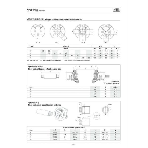 Pneumatic 4-Jaw Hand Drill Chuck Air Shaft Support Flange for Converting Machines