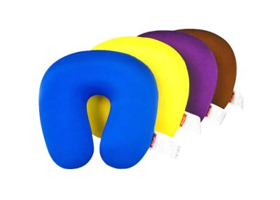 28*27CM Size Microbead Travel Neck Pillow With Customized Pattern / Color