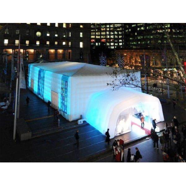 Led Party Or Exhibition Advertising Inflatable Tent With CE / UL Blower