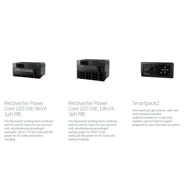 Электрическая система DC Eltek Flatpack2 24V 48KW с Smartpack2 Flatpack2 24/1800HE