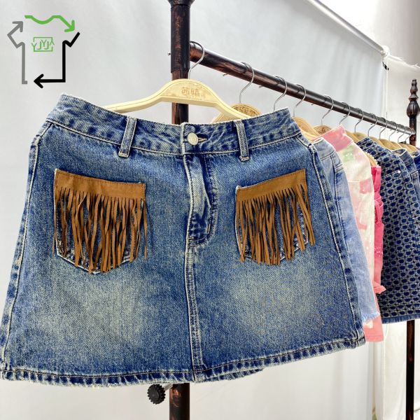 Fashionable Versatile Used Winter Clothing Winter Women's Cattle Three Part Mixed Size