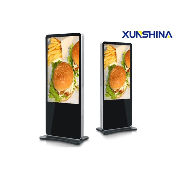 WIFI Indoor 32 Floor Stand Digital Signage Full HD Digital Advertising Displays