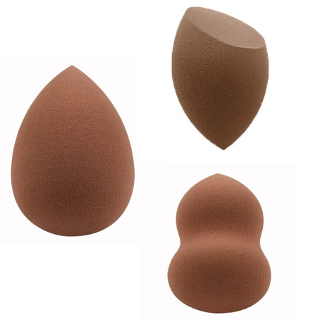 3 Pieces Makeup Egg Sponge Puff Cosmetic Microfiber Spong Egg Foundation Powder Makeup Egg Sponge
