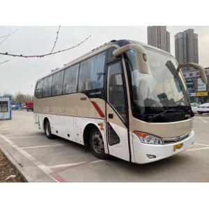 Used Kinglong Bus Model XMQ6802 32 Seats Steel Chassis Left Hand Drive Used Tour Bus