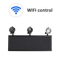 Vidro traseiro do táxi do carro da placa 4G Wifi IP33 do sinal do diodo emissor de luz de SMD3535 5500cd/sqm