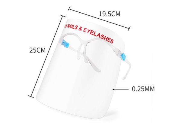 Eyes Protection Goggle Transparent Shield Screen Full Face Protection Glasses Eyewear