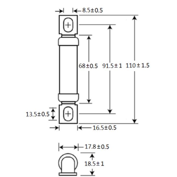 взрыватель разрывной мощности взрывателей EV HEV DC 700V керамический автомобильный высокий