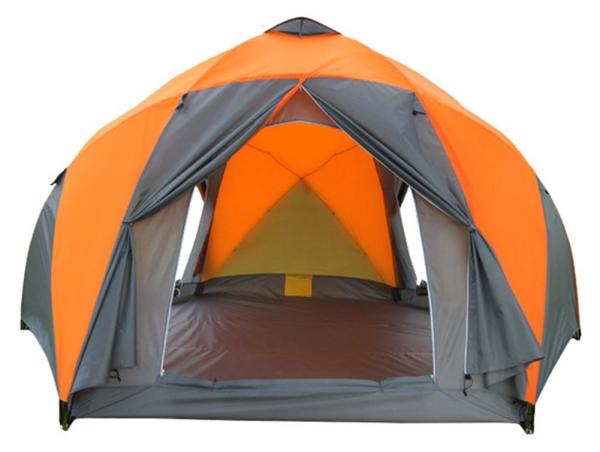 Double Layer 3 Doors Camping Tent Waterproof 8 to 10 Person Big Camping Tent Outdoor Camping Dome Tent(HT6029)