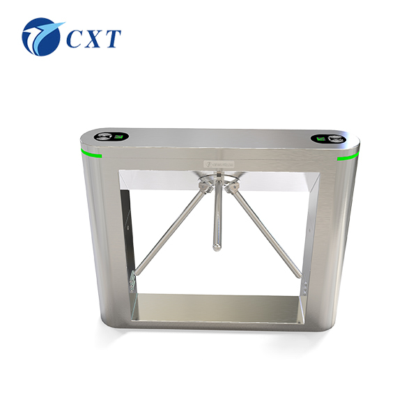 550mm Passage Width Tripod Turnstile Gate with 2.0mm Thickness Of Material and Double Direction Rotating for Access Control